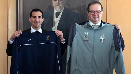 UNAM y CONADE firman convenio: "El deporte es una apuesta por un futuro mejor", afirma el rector Lomelí