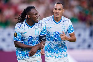 Albert Elis en el partido entre Honduras y Qatar en la Copa Oro 2023 | MEXSPORT