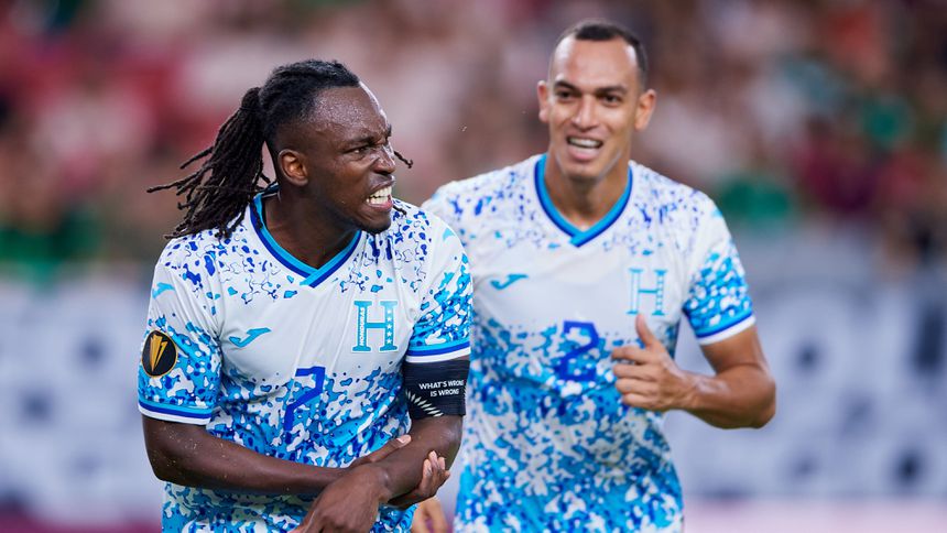 Albert Elis en el partido entre Honduras y Qatar en la Copa Oro 2023 | MEXSPORT