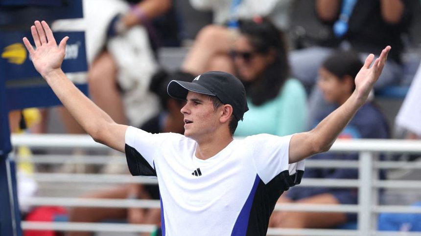 Rafael Jódar sorprendió en el Abierto Mexicano al vencer a Norrie | AFP