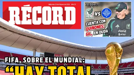 Portada RÉCORD 25 febrero 2026