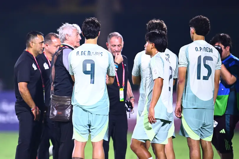 Andrés Lillini durante la Copa Mundial Sub-17
