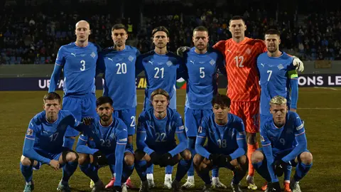 Equipo estelar de Islandia | AFP