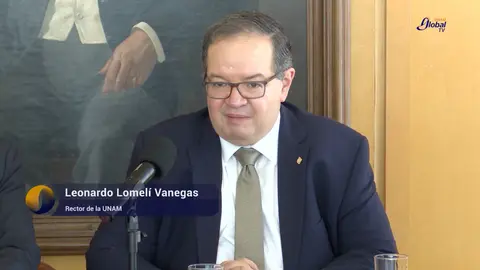 El Rector Lomelí haciendo el anuncio del convenio | Captura de pantalla
