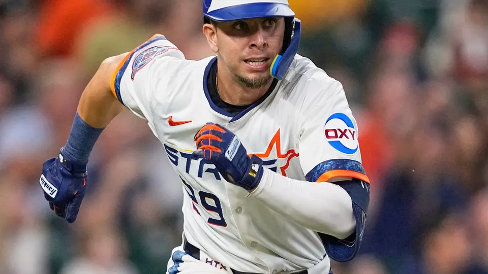 Ramón Urías con los Astros de Houston l AP