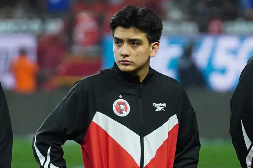 Gilberto Mora previo a un partido de Xolos de Tijuana en la Liga MX | MEXSPORT