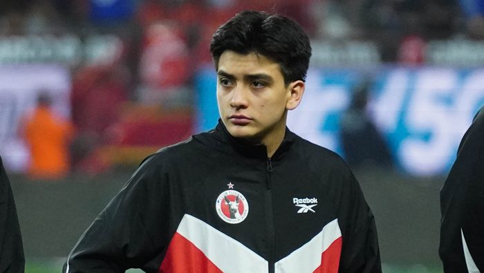 Gilberto Mora previo a un partido de Xolos de Tijuana en la Liga MX | MEXSPORT