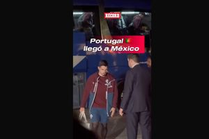 La Selección de Portugal ya llegó a México