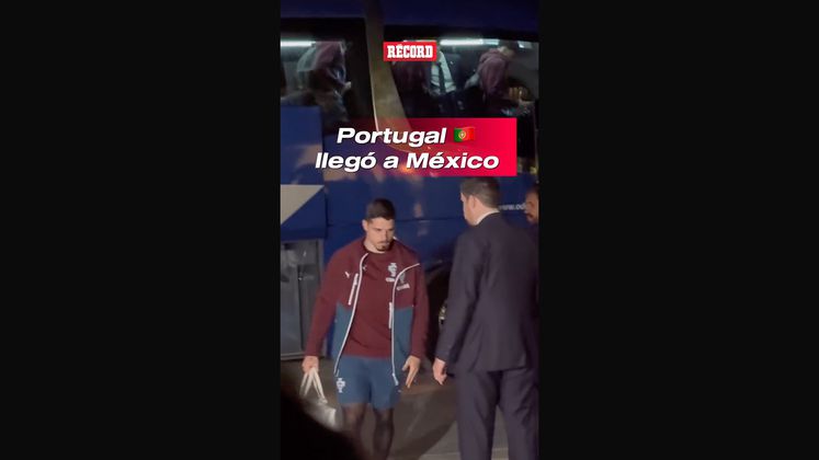 La Selección de Portugal ya llegó a México
