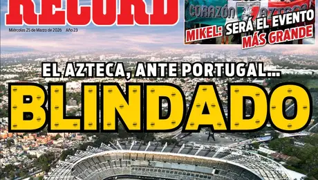 Portada RÉCORD 25 marzo 2026