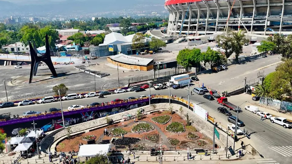 Los aficionados que vayan al México vs Portugal deberán llegar a pie al Estadio Azteca/X: @MXESTADIOS