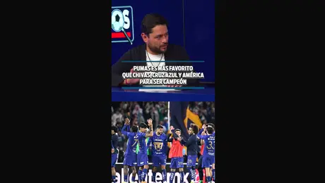 PUMAS ES MÁS FAVORITO QUE CHIVAS, CRUZ AZUL Y AMÉRICA PARA SER CAMPEÓN