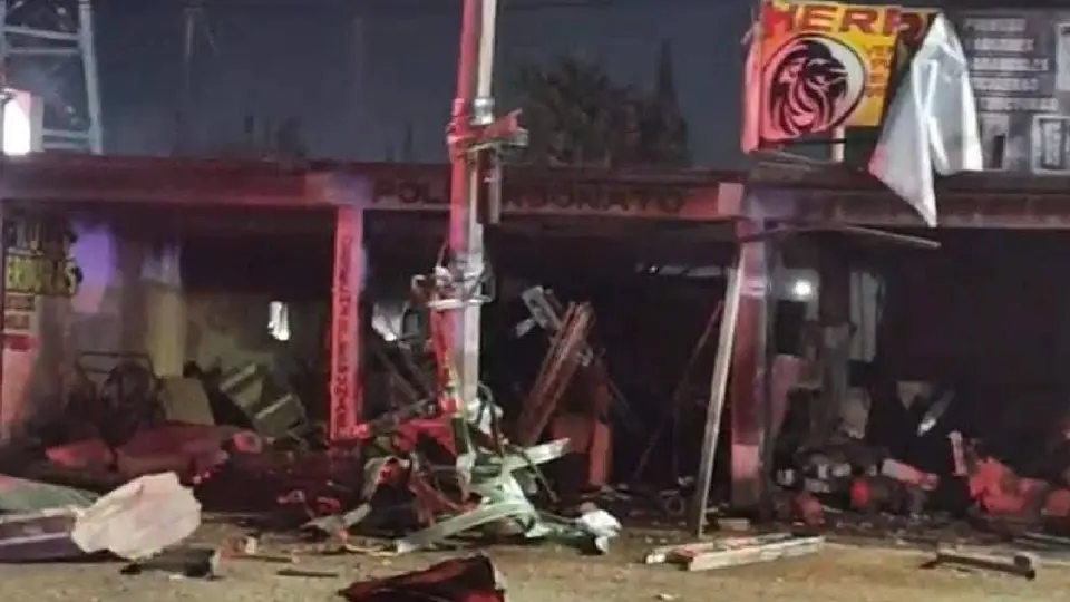 La explosión sucedió por acumulación de gas tras la fuga en un camión/X: @CorresponsalsMX