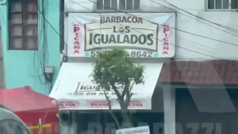 Taquería “Los Igualados”, ubicada en la Ciudad de México. / Captura