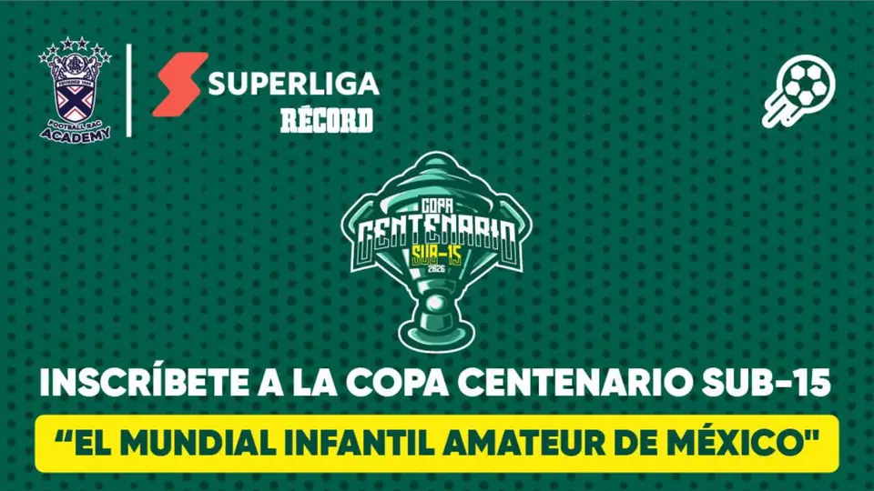 Nace la Copa Centenario Sub 15 en el Reforma Athletic Club, apoyada por RÉCORD