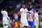Vinicius con Real Madrid durante el Derbi Madrileño en LaLiga | AP