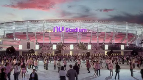 Para la mitad de año quedará listo el Nu Stadium, la nueva casa del Inter Miami FC / Especial