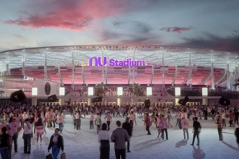 Para la mitad de año quedará listo el Nu Stadium, la nueva casa del Inter Miami FC / Especial