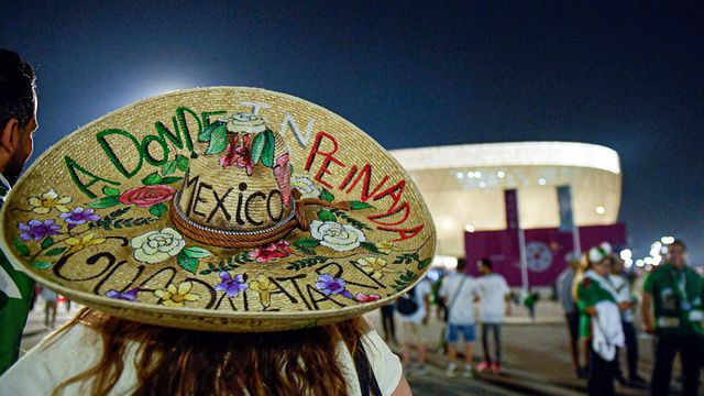 Aficionada de México durante la Copa Mundial Qatar 2022 | MEXSPORT
