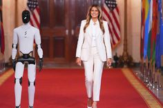 Robot Humanoide en la Casa Blanca
