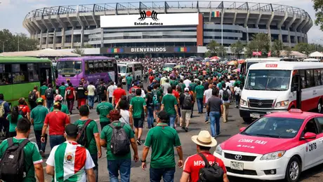 Cómo llegar al Estadio Azteca sin estacionamiento: rutas, transporte y horarios