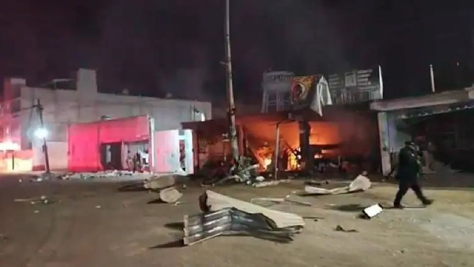 VIDEO: Gasera explota en Chalco; se reporta un lesionado y varios daños materiales