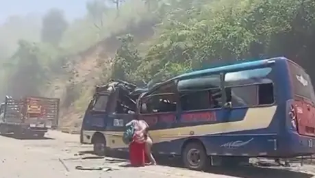 Explosión en Colombia: bomba deja muertos y heridos en plena carretera