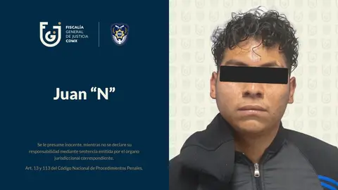 Juan Jesús “N” permanece vinculado a proceso por el feminicidio de Edith Guadalupe. / FGJCDMX