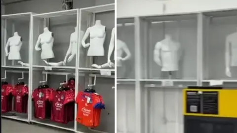 Maniquiés desnudos en tienda de Mazatlán l CAPTURA