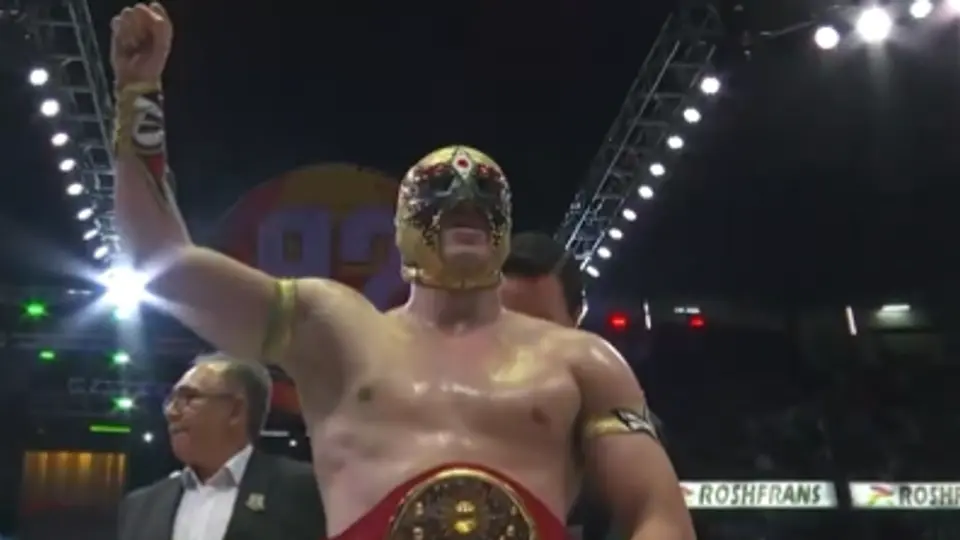 Máscara Dorada es el nuevo Campeón Universal l CAPTURA