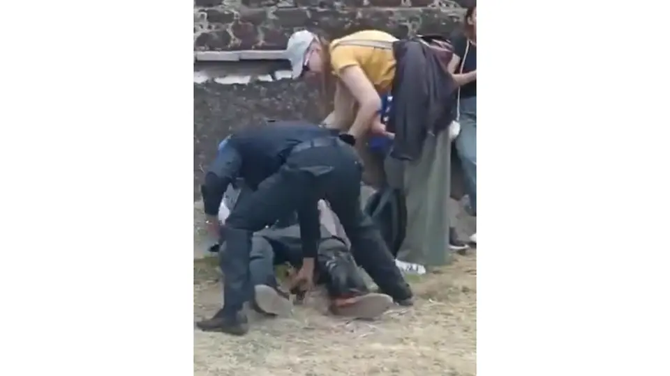 “No te mueras”: videos del ataque en Teotihuacán impactan en redes sociales. / RS