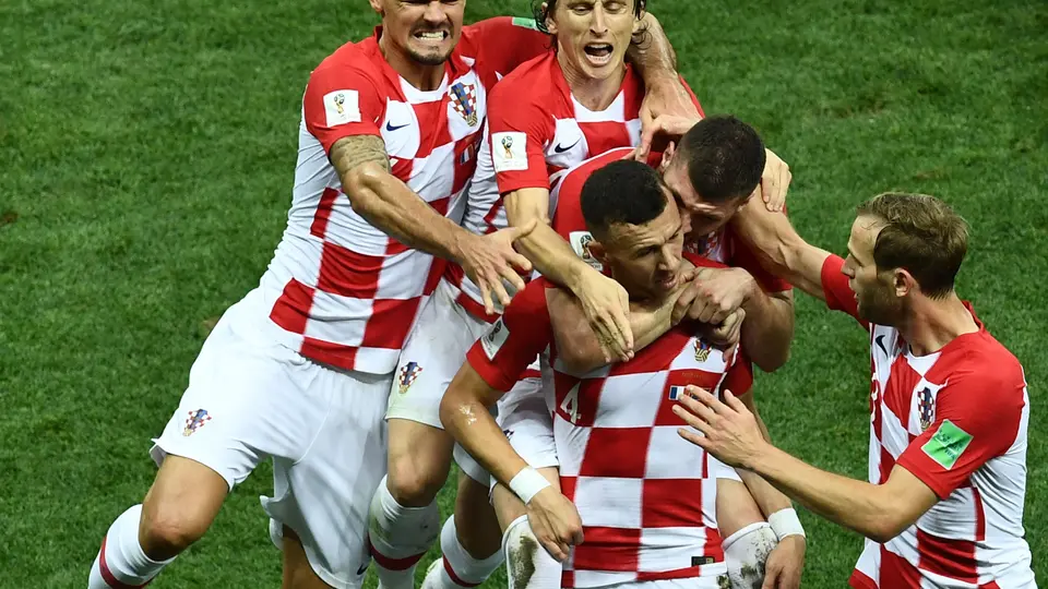 Croacia festejando un gol | MEXSPORT