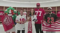 Andrés Guardado y Vanessa Ponce de León presentan pick de los 49ers en el Draft