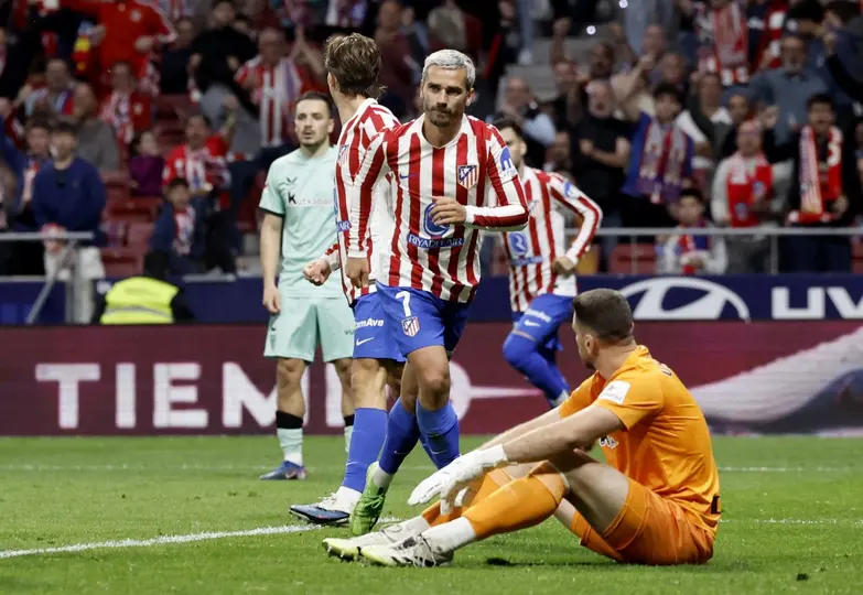 Antoine Griezmann, jugador del Atlético de Madrid | AFP