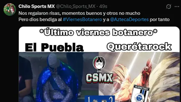 Los mejores memes del último Viernes Botanero