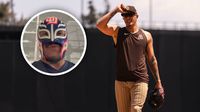 De WWE a MLB: Rey Mysterio lanza la primera bola en el Mexico City Game