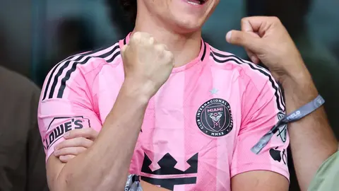 Tom Holland presente en el partido de Messi con el Inter Miami