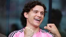 Tom Holland presente en el partido de Messi con el Inter Miami