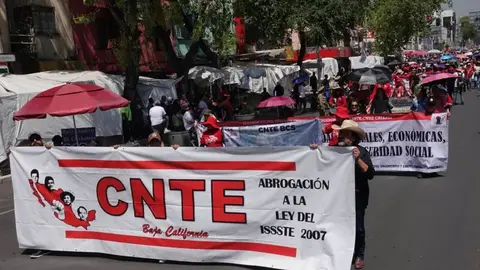 La CNTE adelantó el paro de labores y miles de alumnos no tendrán clases este 25 de mayo./ RS
