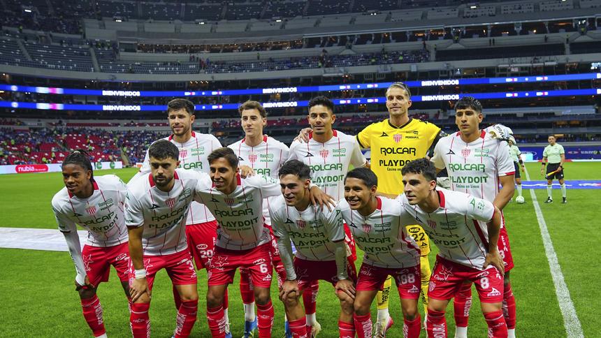 Equipo Necaxa frente a Cruz Azul | IMAGO7