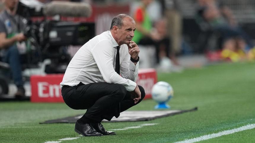 Massimiliano Allegri con AC Milan en la Serie A | AP