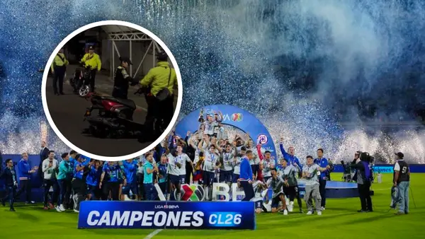 Mientras festejaban el título, autoridades se llevaron motos de aficionados de Cruz Azul en el Ángel