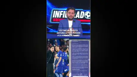 ÚLTIMO MOMENTO ANTUNA LE PIDE PERDÓN A LA AFICIÓN DE PUMAS