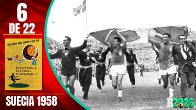 Historia de los Mundiales: Suecia 1958, el inicio del legado brasileño y la consagración de Pelé