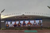 Afición de Pumas coloca pancarta con sus máximos ídolos antes de la Final ante Cruz Azul