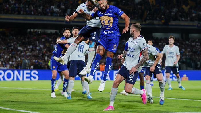 Nathan Silva en la Final de Pumas contra Cruz Azul en la Liga MX | IMAGO 7