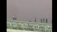 Aficionados subieron a la terraza de CU | CAPTURA