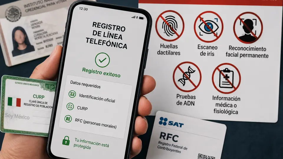 Las autoridades pidieron desconfiar de llamadas y mensajes donde terceros soliciten información personal para el trámite./ IA