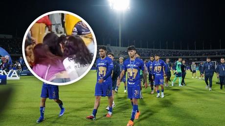 ¡Imágenes sensibles! Aficionada es golpeada por aficionados de los Pumas en CU
