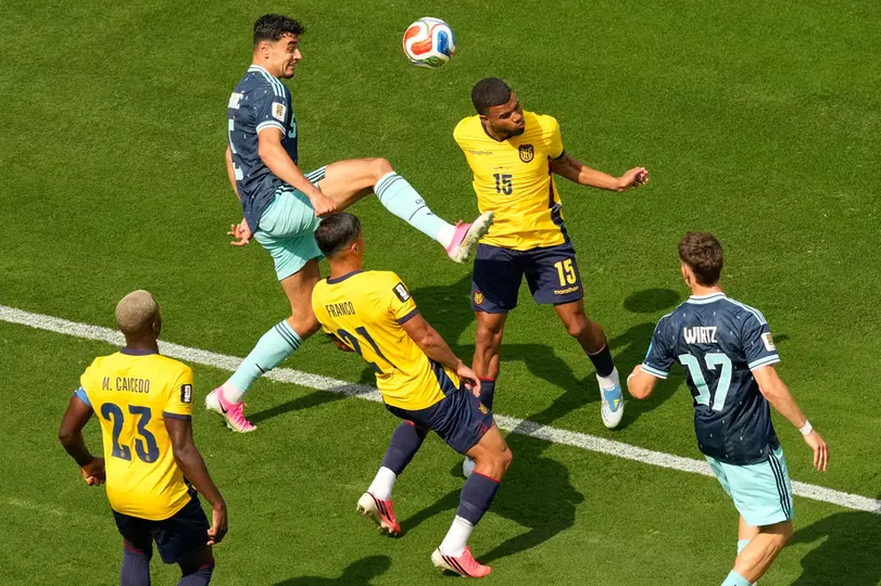 Pedro Vite, jugador de Ecuador | AP